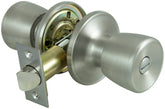 ProSource Privacy Lockset, Tubular, Tulip Design, Stainless Steel